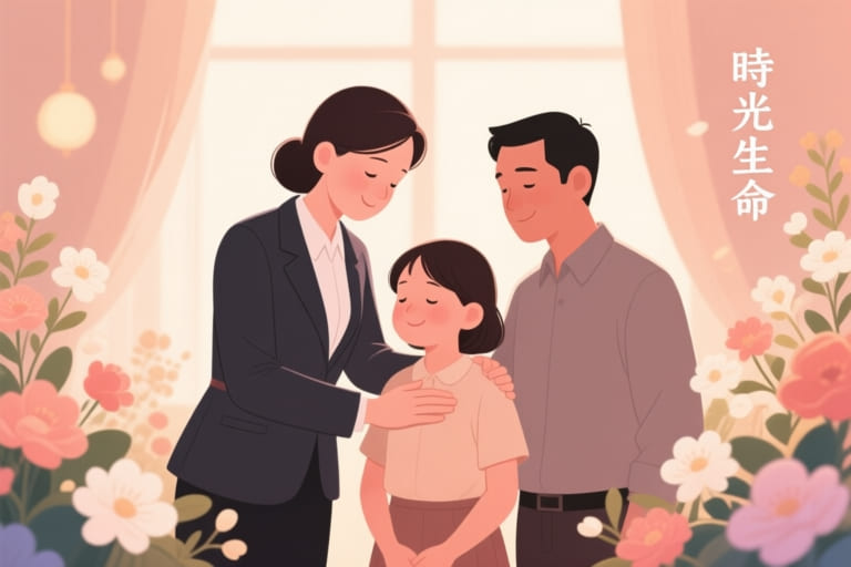 時光生命禮儀顧問溫柔陪伴家屬、提供貼心喪禮協助