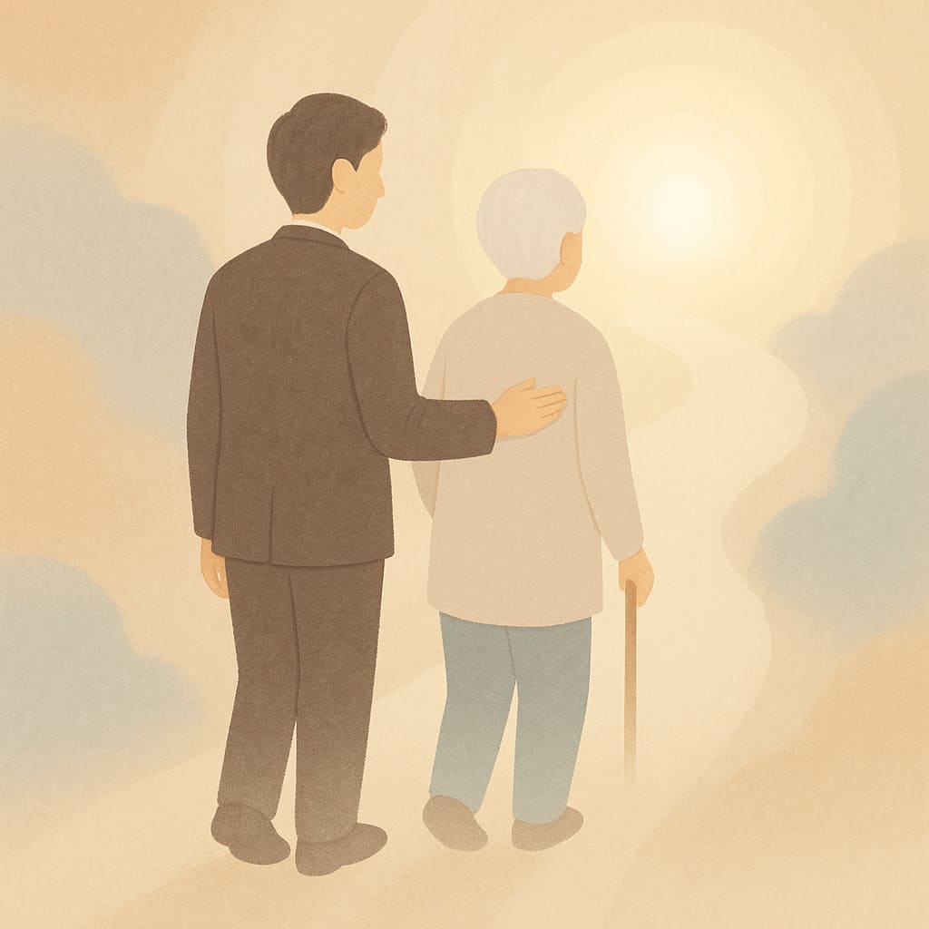 家人往生怎麼辦?時光生命殯葬禮儀師陪伴家屬走過告別旅程